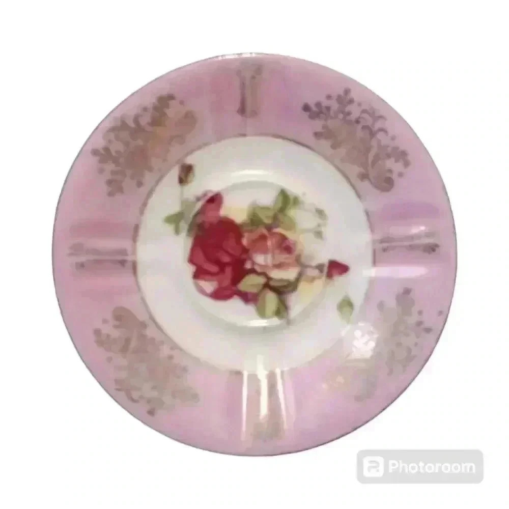 Vintage Retro Royal Halsey Very Fine China Saucer